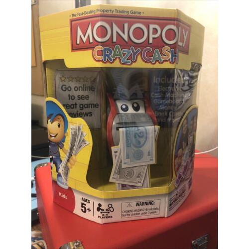 Monopoly Crazy Cash Game -- Monopoly For Kids by Hasbro Brand
