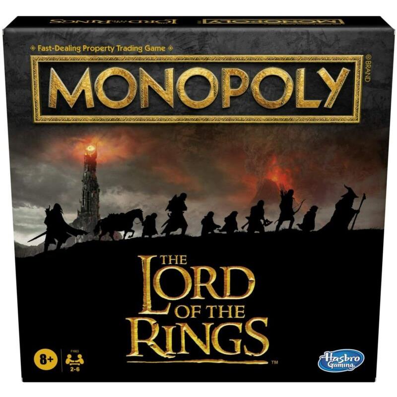 Hasbro Games Monopoly: The Lord of Rings Edition Board Game Jan.1 21