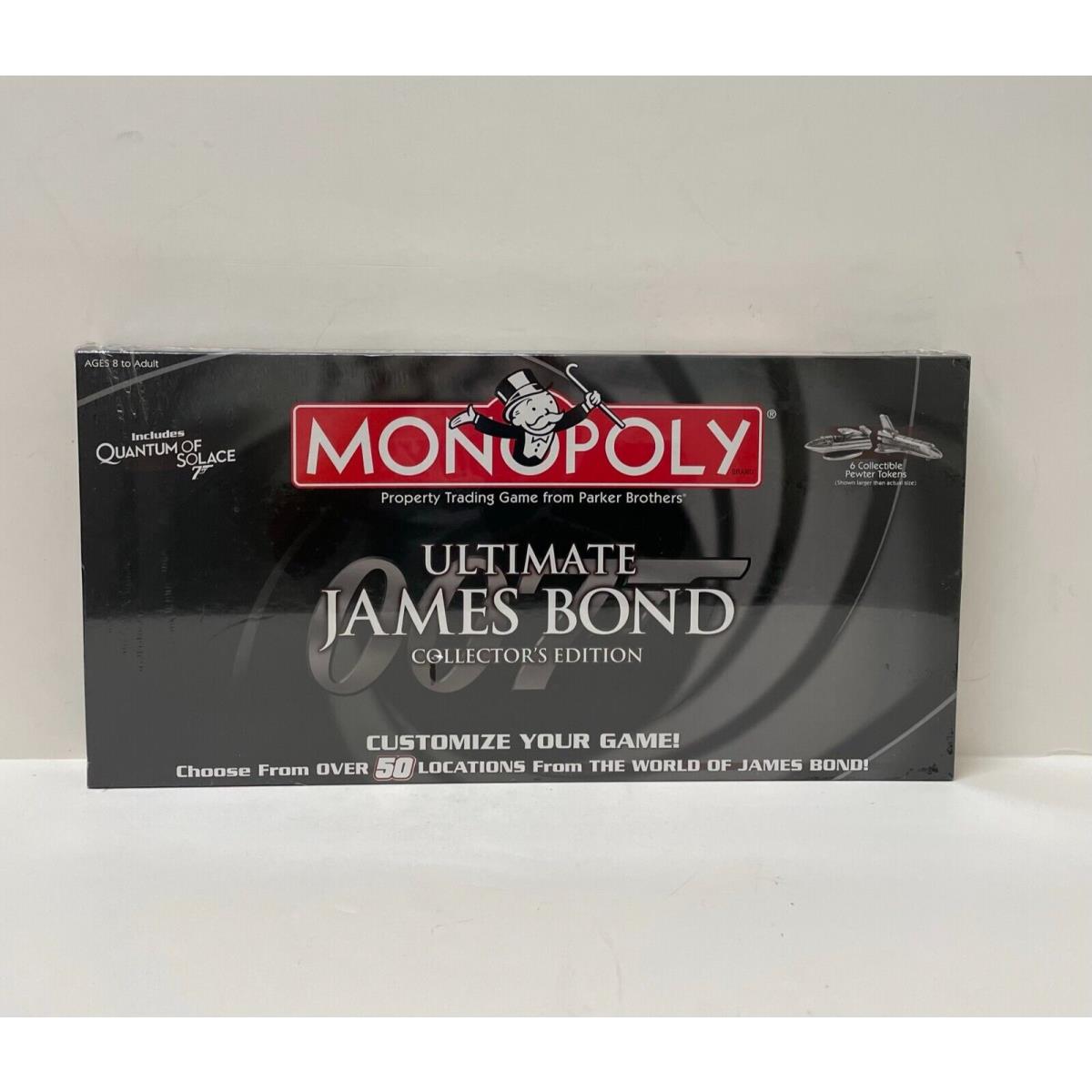 2008 Hasbro Monopoly Ultimate James Bond Collector`s Edition