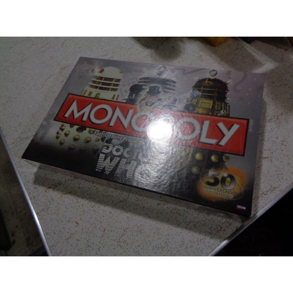 Monopoly Doctor Who 50th Anniversary Collector`s Edition 2012 Sealed