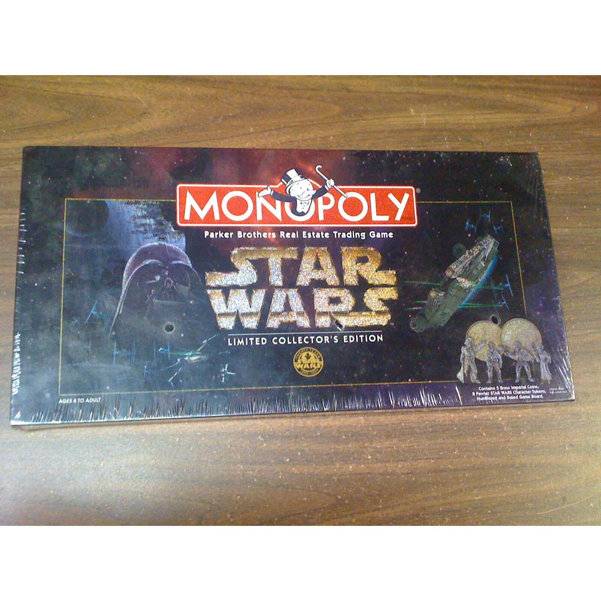 Star Wars Limited Collector`s Edition Monopoly Board Game US