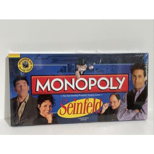 Seinfeld Monopoly Board Game Hasbro 2009 Collectors Edition