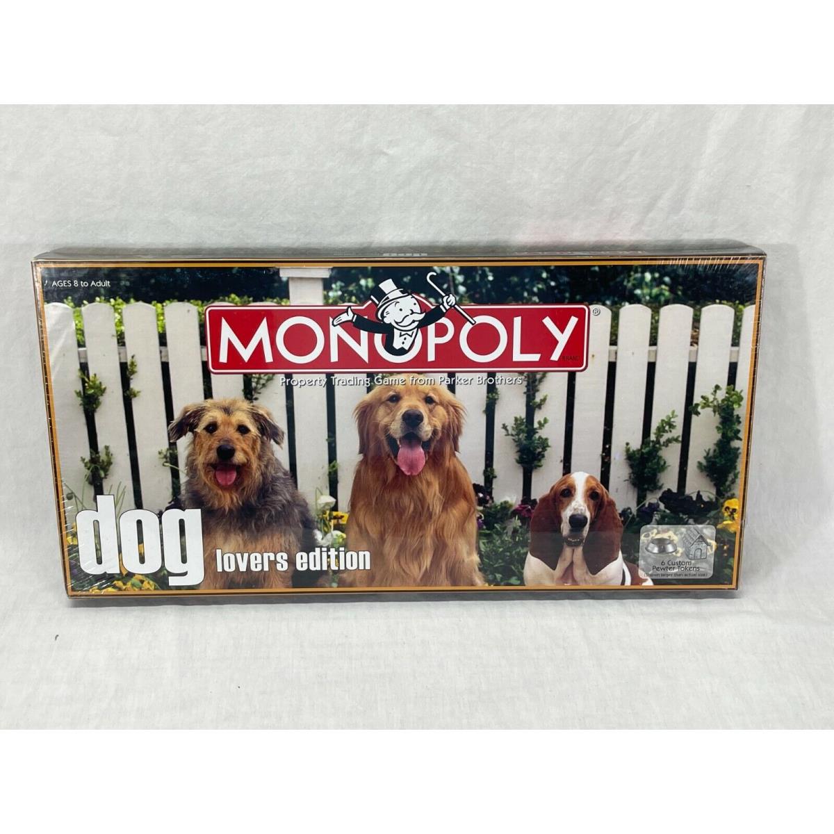 Hasbro Monopoly Dog Lovers Edition 2007 - New/sealed