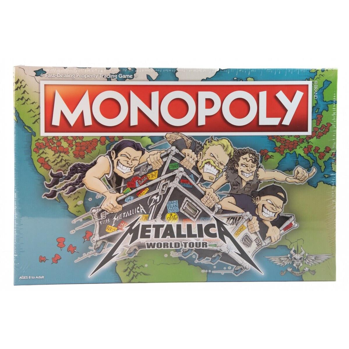 Hasbro Metallica Monopoly : Metallica World Tour 2020