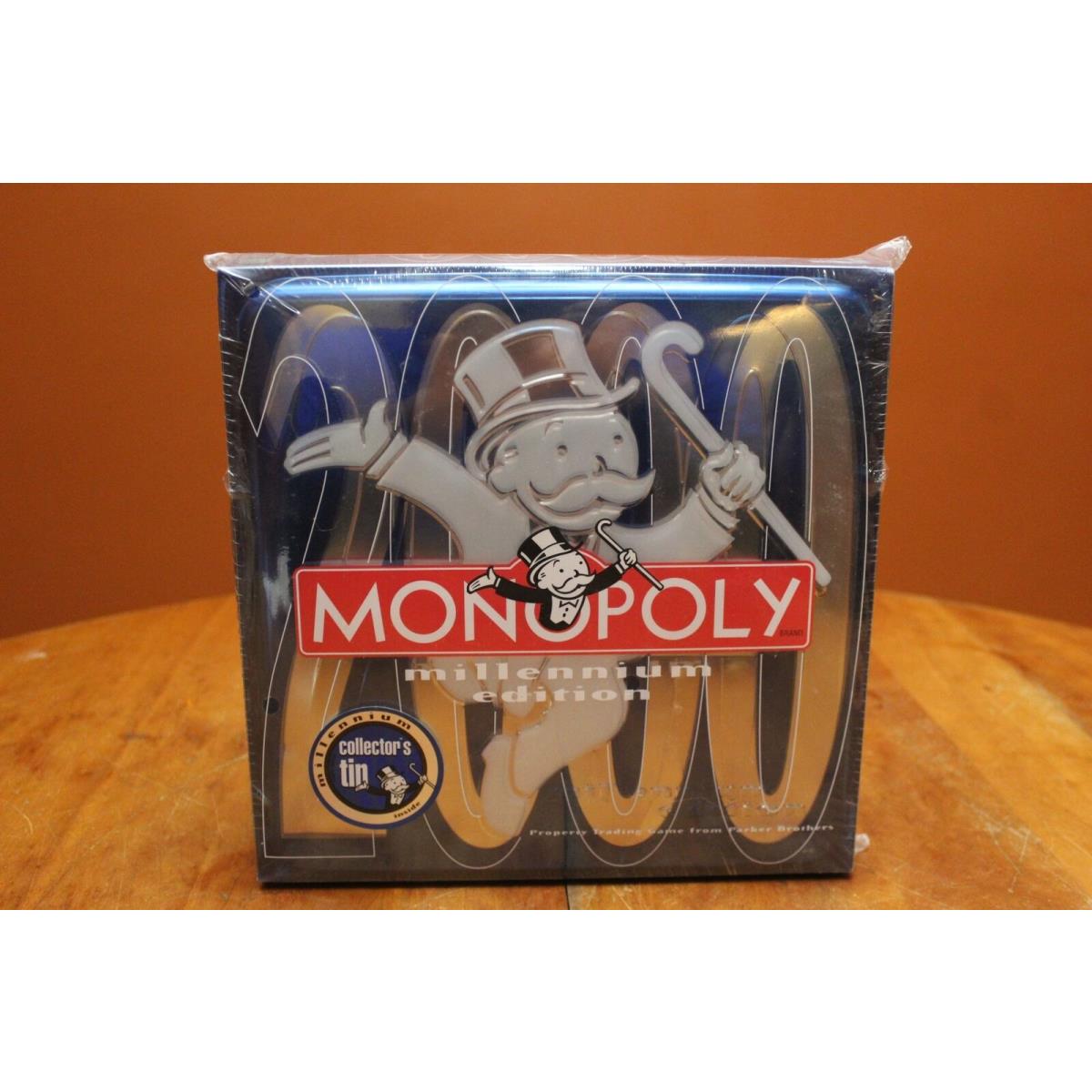 Monopoly Millennium Edition Collector`s Tin Holographic Board 1998