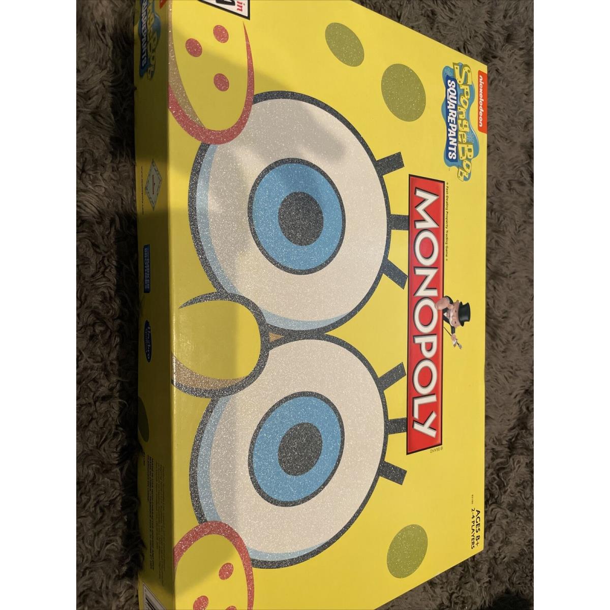Spongebob Squarepants Monopoly Game Nickelodeon Edition 2014