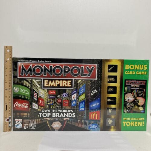 Hasbro Monopoly Empire Top Brands Board Bonus Card Game Exclusive Cruise Ship Token