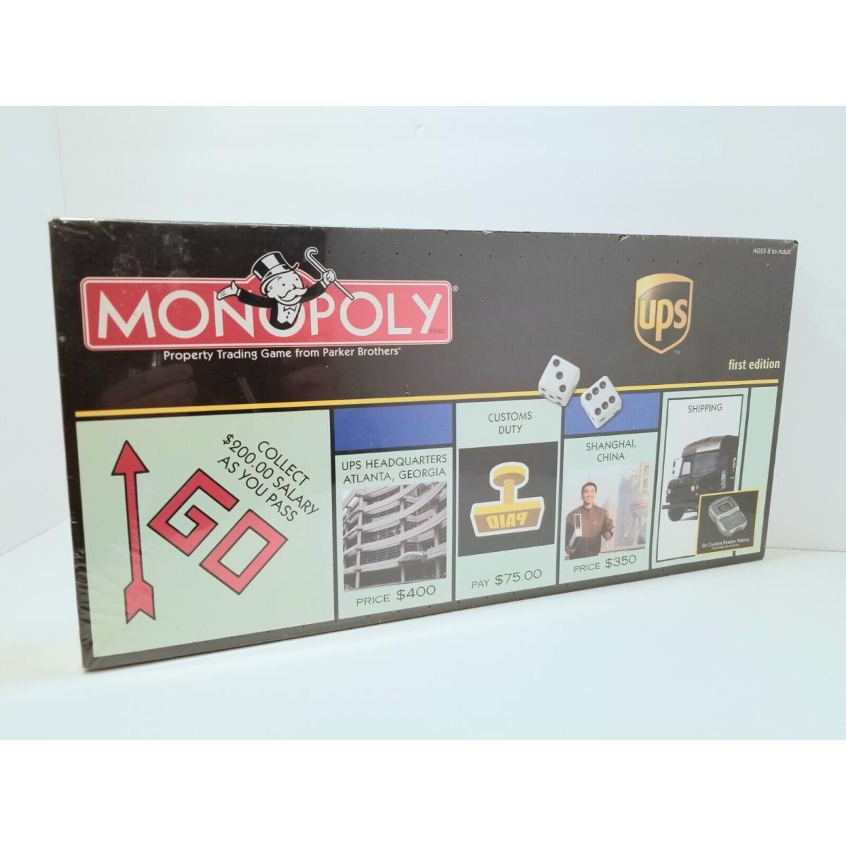 Hasbro Monopoly Ups United Parcel Service 1st Edition Board Game 2005