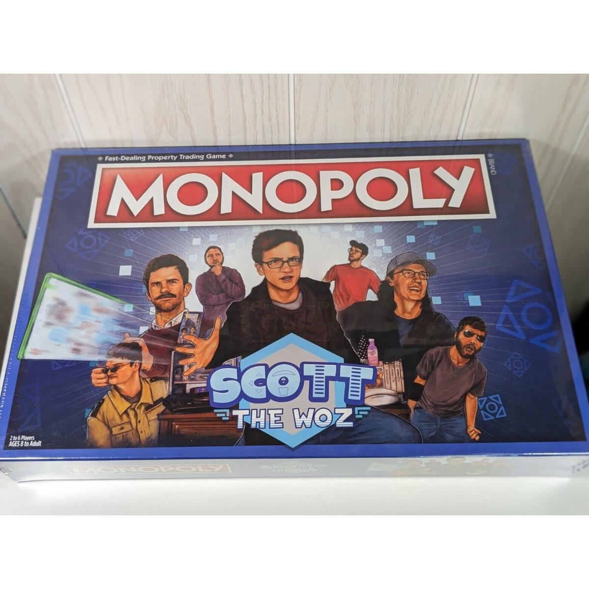 Hasbro Scott The Woz Monopoly - - Online Personality - Hey All Scott Here