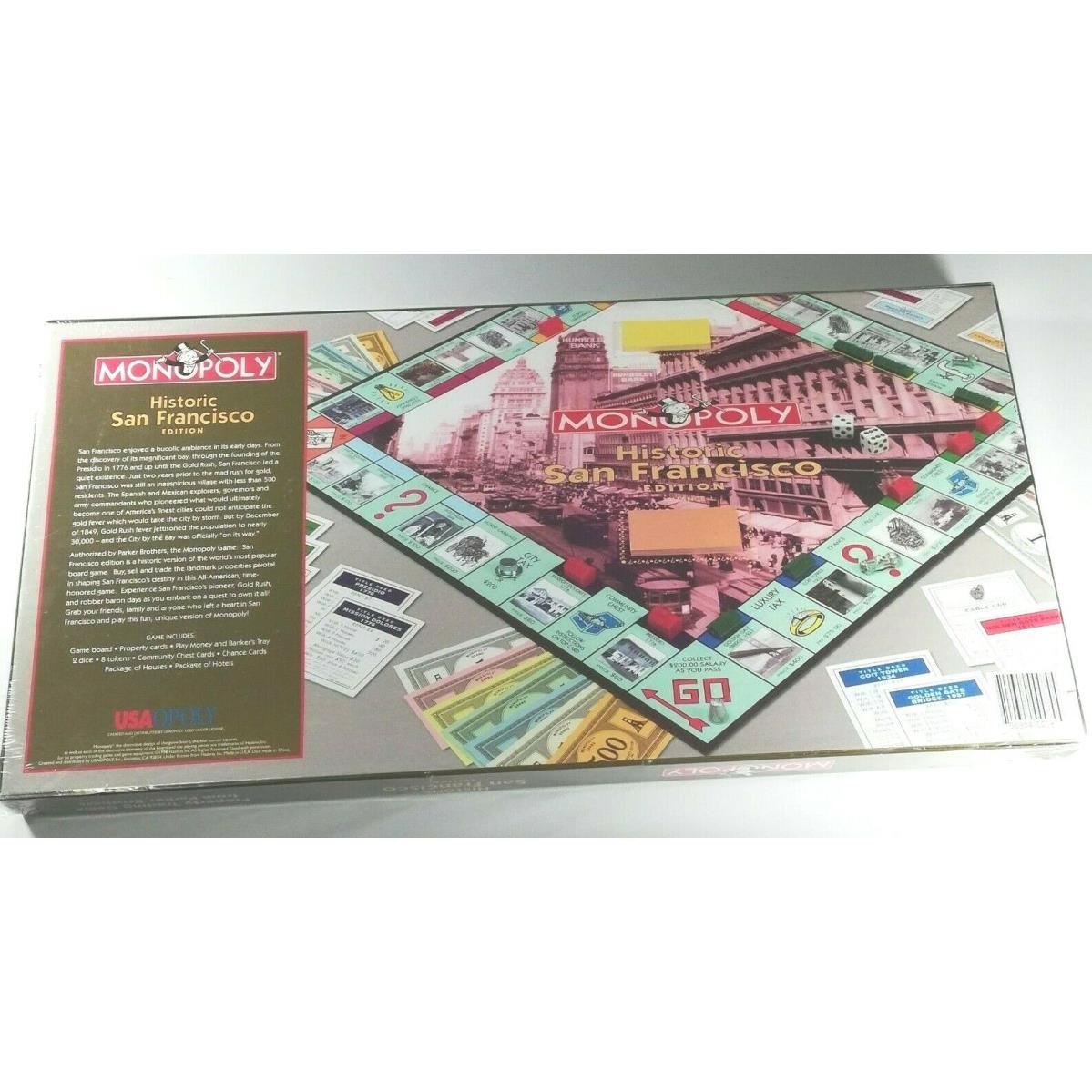 Monopoly Historic San Francisco Edition