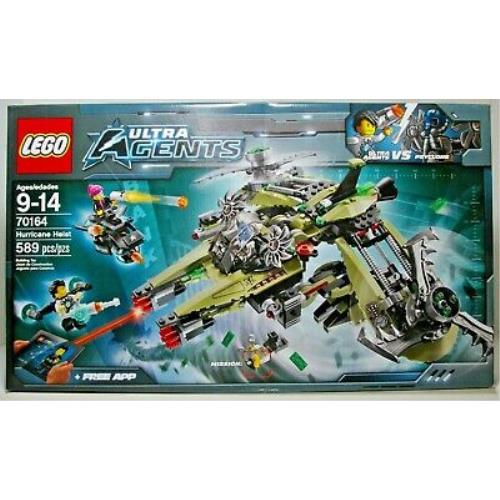 Lego Ultra Agents 70164 Hurricane Heist 2014 Mip