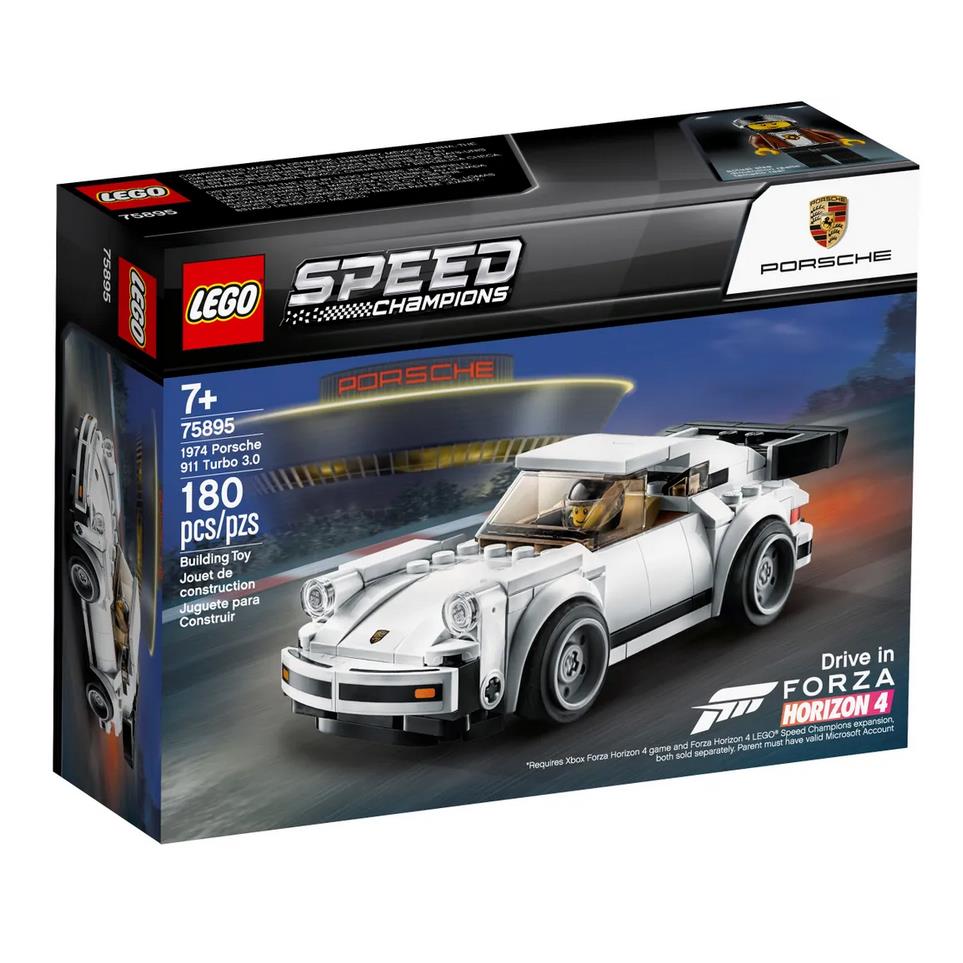 Lego Speed Champions 1974 Porsche 911 Turbo 3.0 75895 Retired Set