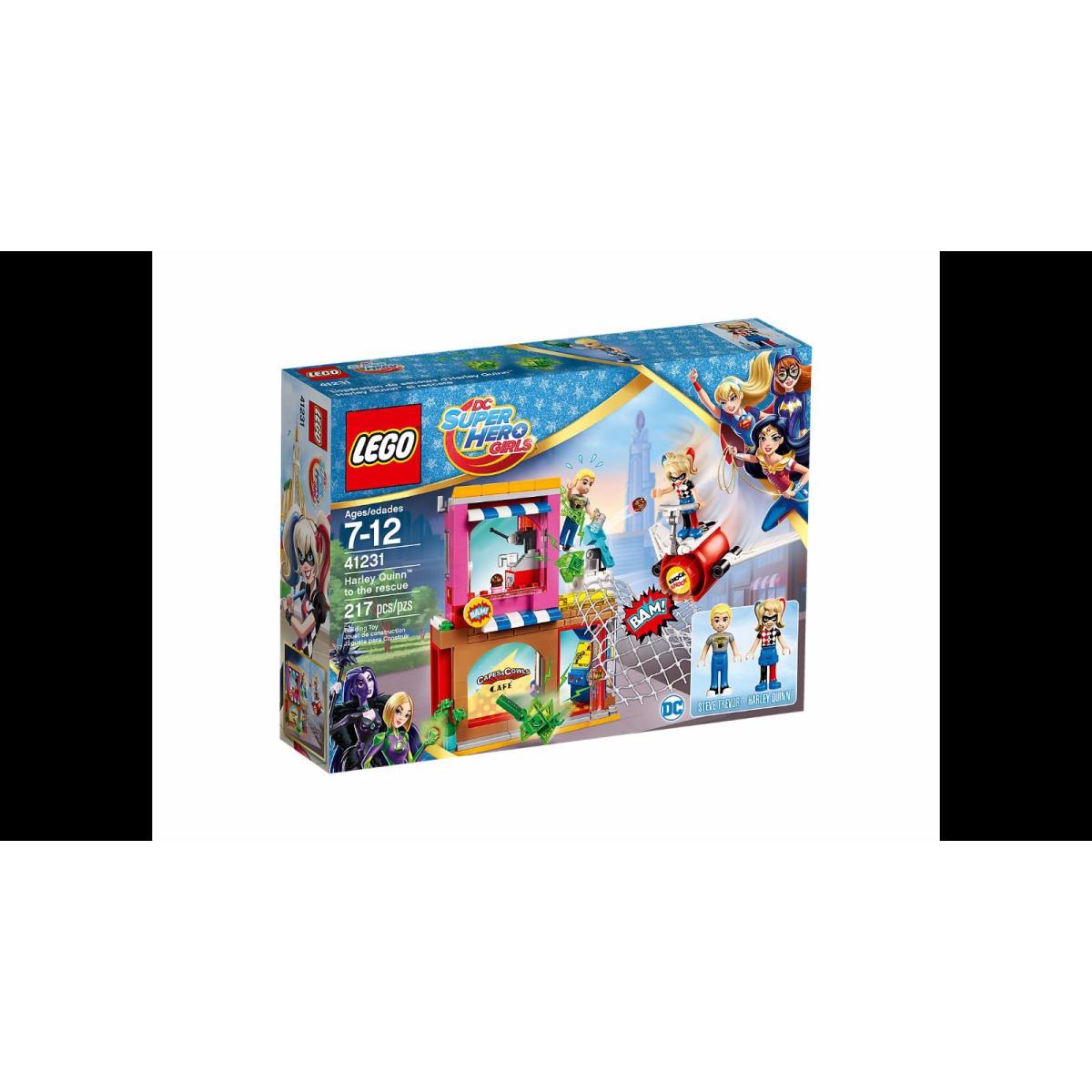 Lego DC Super Hero Girls Set 41231 Harley Quinn TO The Rescue Steve Trev