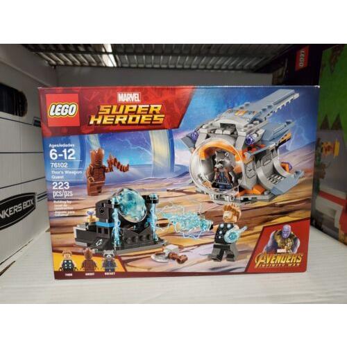 Lego Marvel Super Heroes 76102 Thor s Weapon Quest Retired