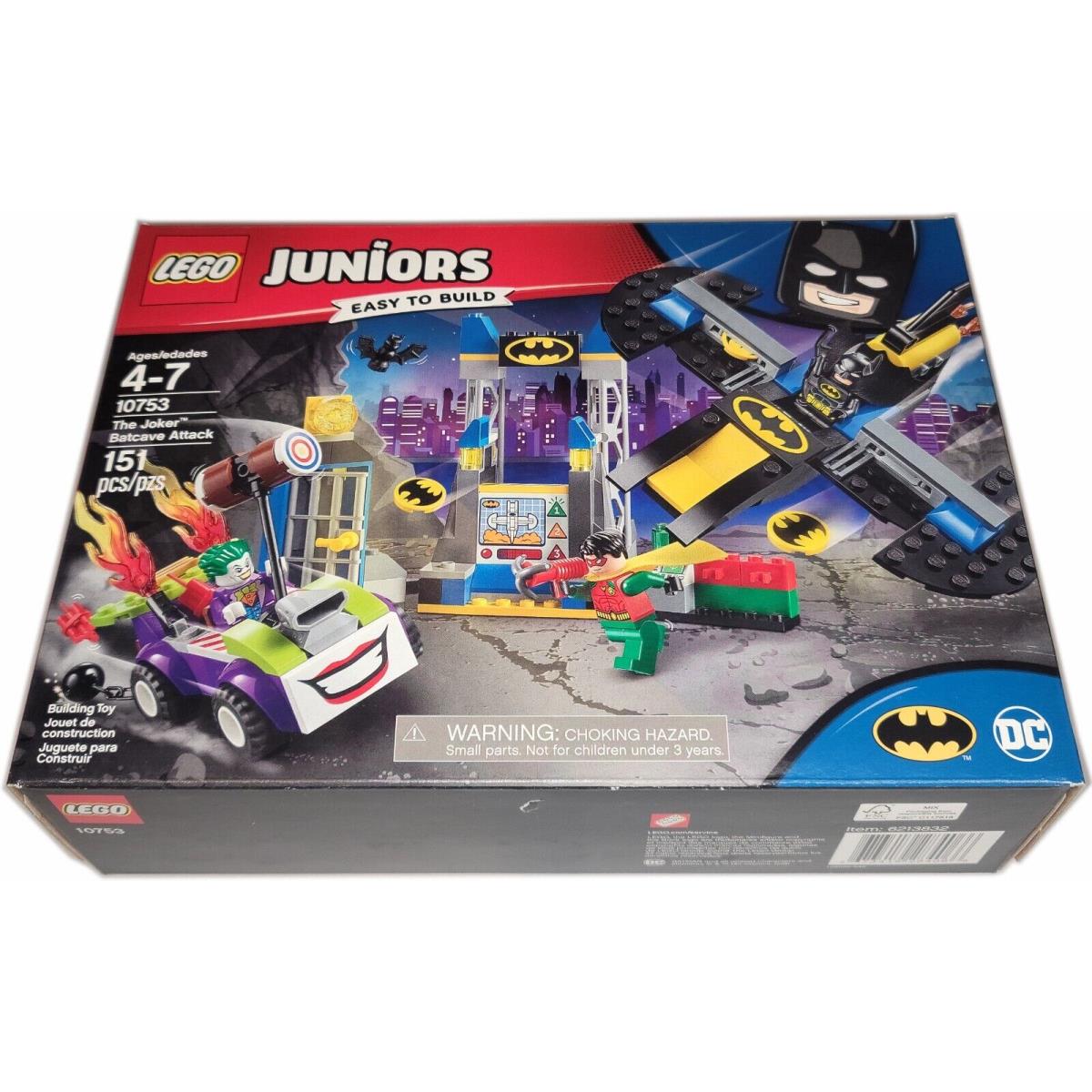 Lego 10753 The Joker Batcave Attack Juniors DC Batman Rob