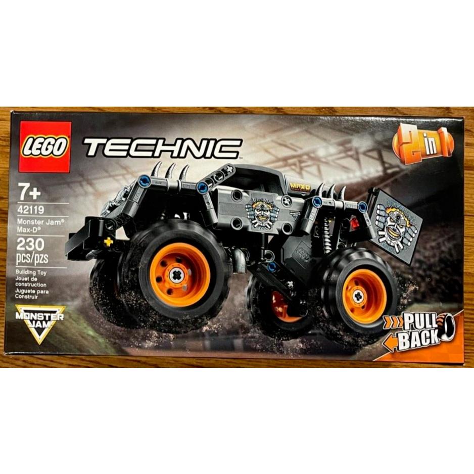 Lego Technic Monster Jam Max-d 42119 2021 Building Kit 230 Pcs Car Model Toy