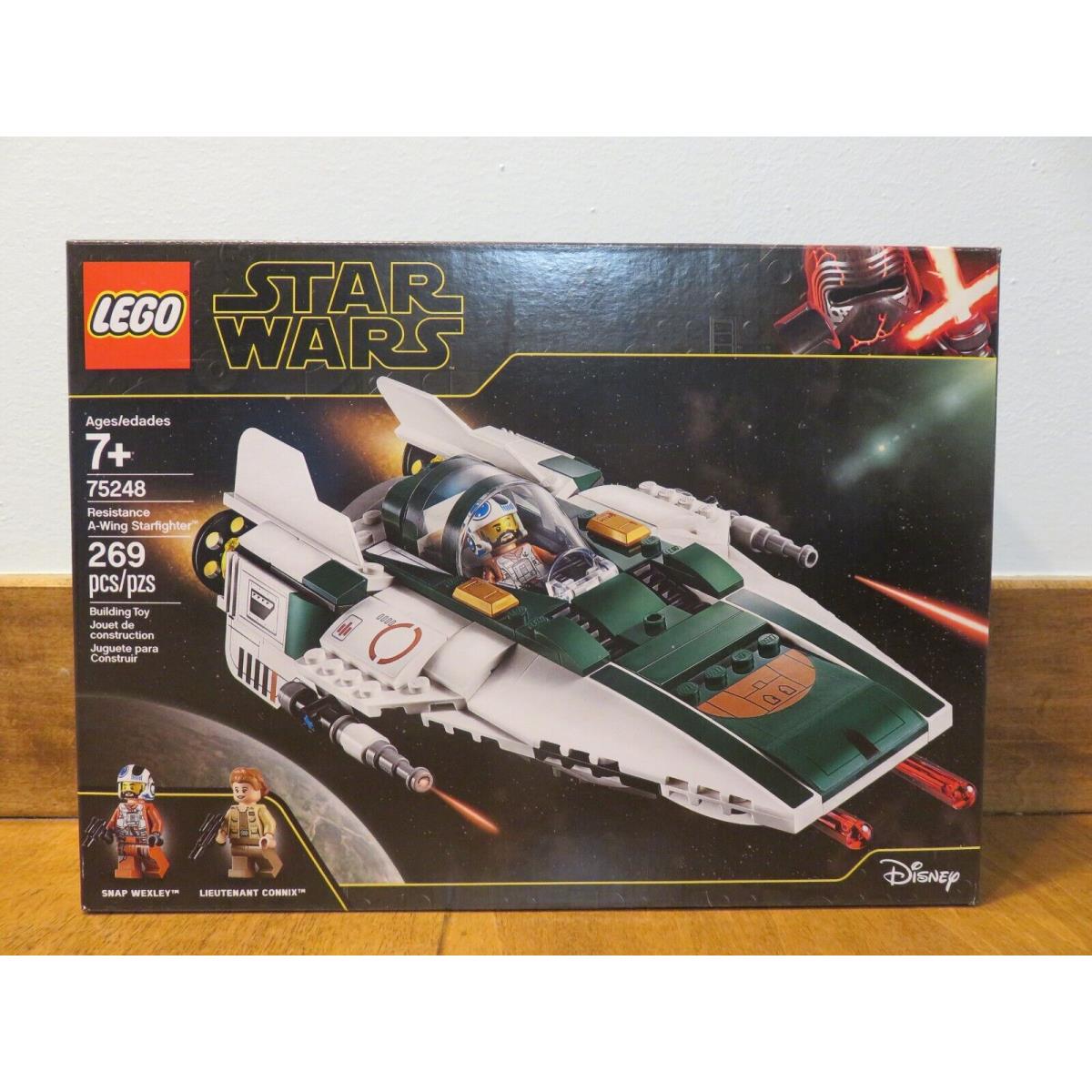 Lego Star Wars Resistance A-wing Fighter 75248 Mib