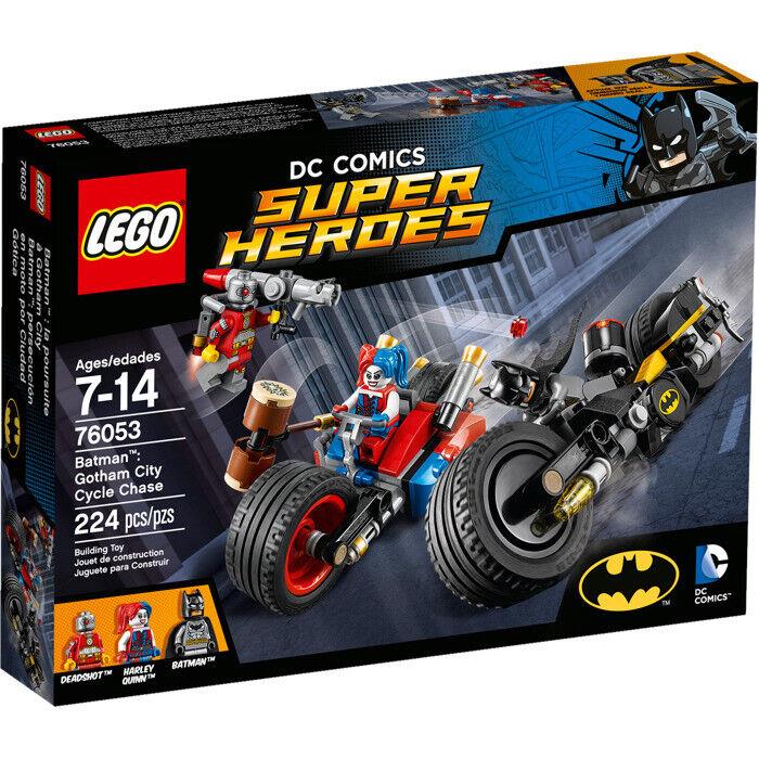 Lego DC Comics Set 76053 Gotham City Cycle Chase 224 Pcs Retired