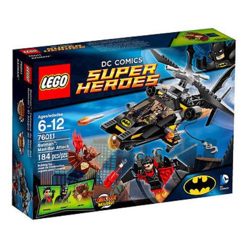 Lego Batman Set 76011 DC Super Heroes w Minifigs Man Bat Nightwing+