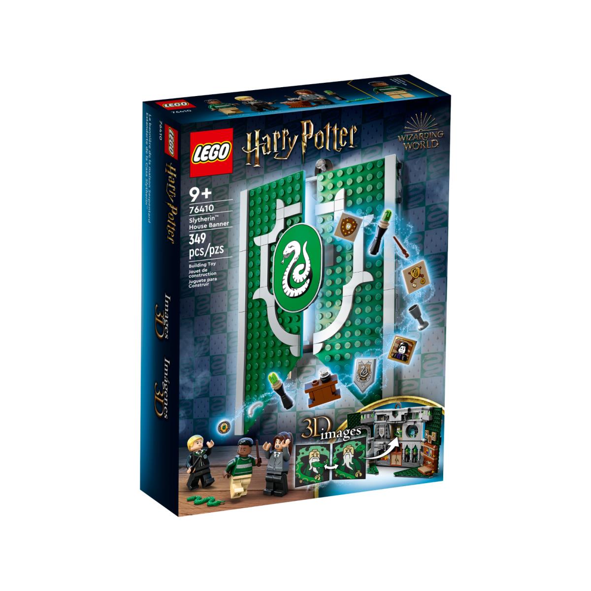 Lego Harry Potter 76410 Slytherin House Banner Building Set 2023