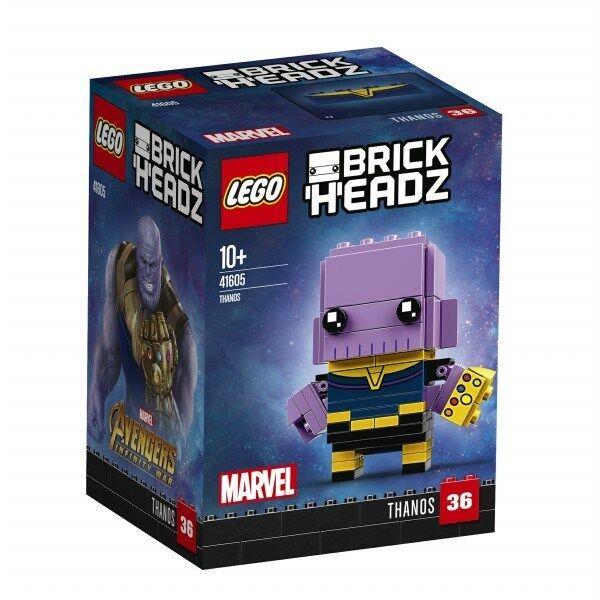Lego 41605 Thanos 36 Brickheadz Marvel Avengers Infinity War Infinity Gauntlet