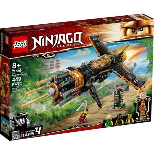 Lego Ninjago Legacy Boulder Blaster 71736 449 Pieces