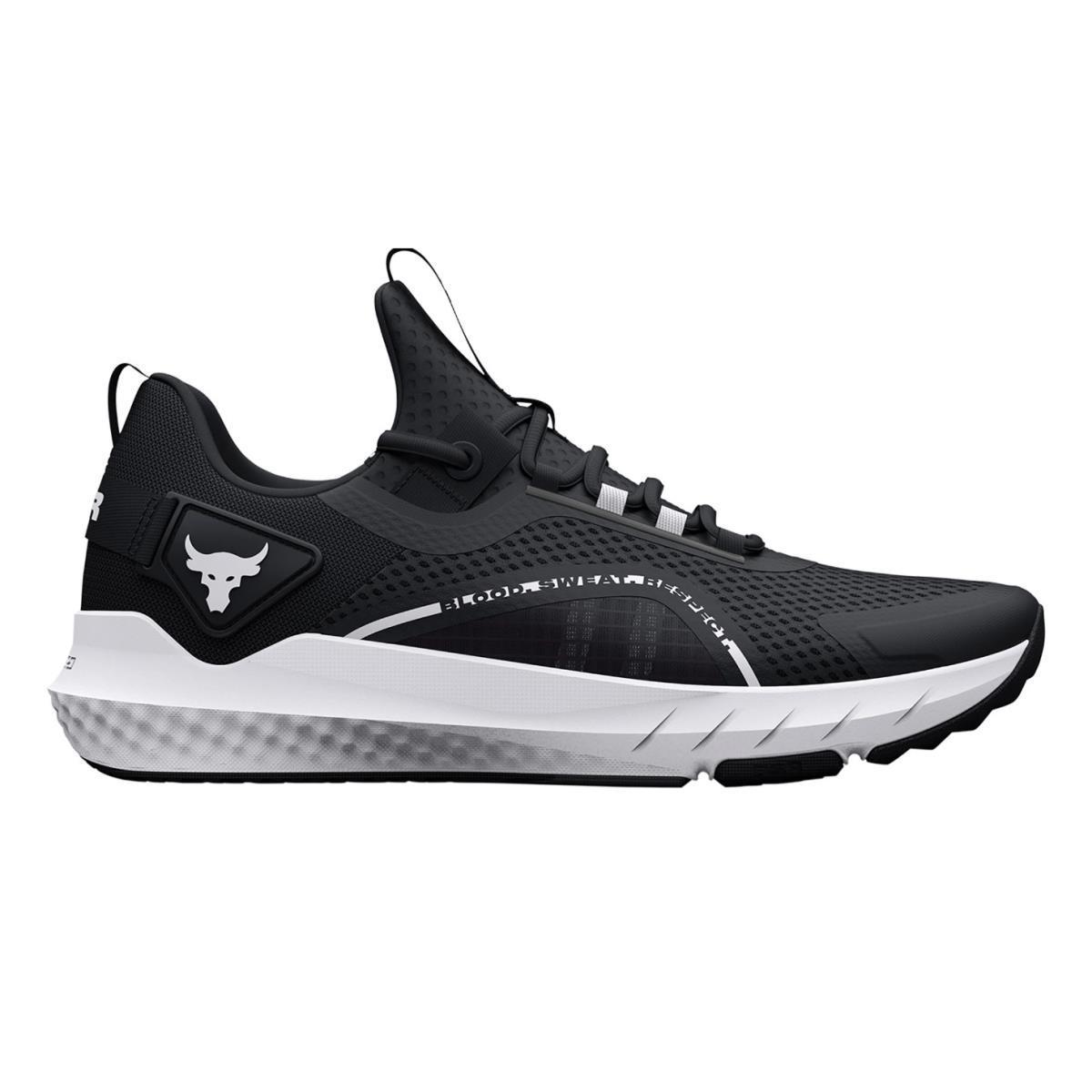 Under Armour Project Rock Bsr 3 Black White Training Shoes All Sizes Men`s