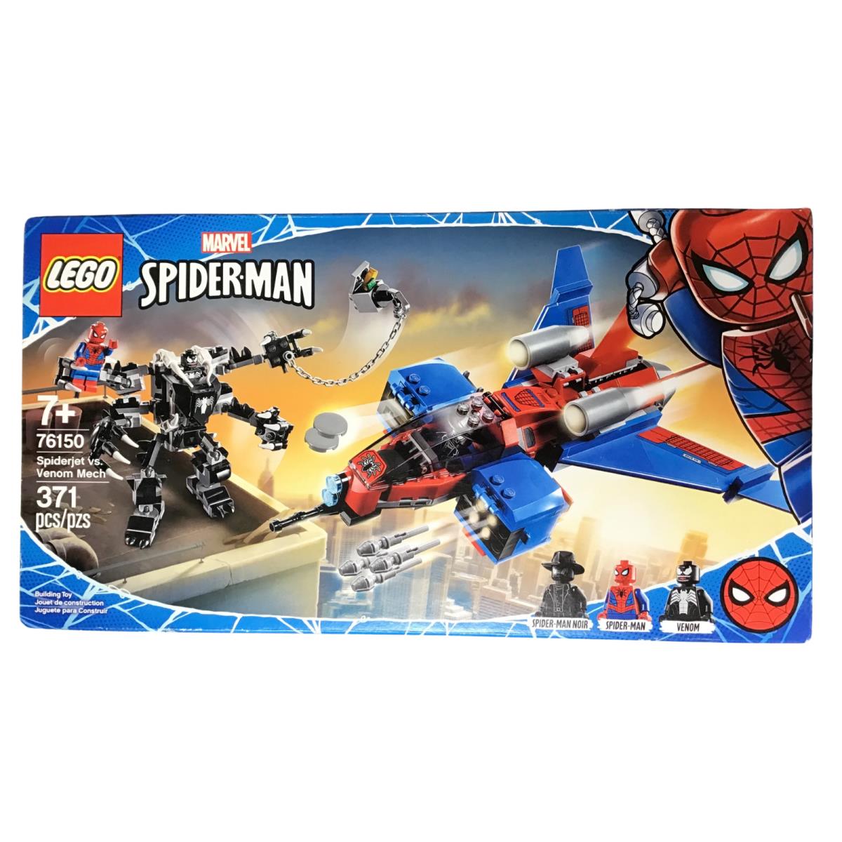 Lego 76150 Marvel Spider-man Spiderjet vs Venom Mech