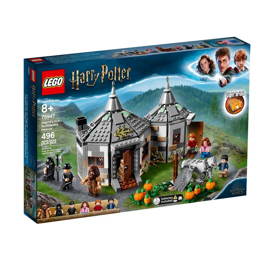 Lego Harry Potter Hagrid`s Hut Buckbeak`s Rescue 75947 Retired Set