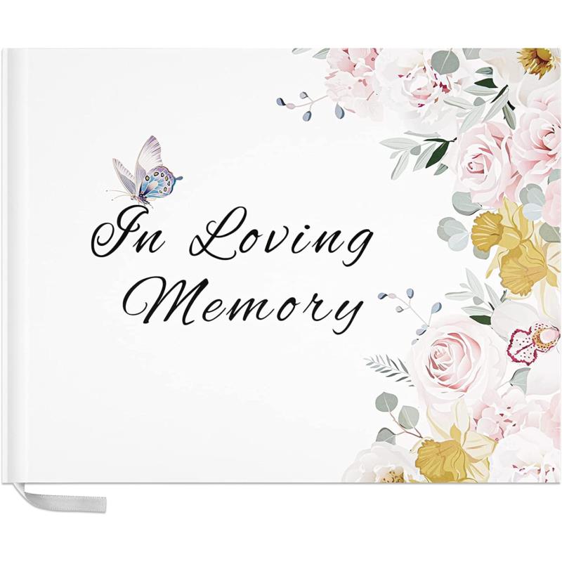 Lego Funeral Guest Book Memorial Guest Book Celebration of Life Funeral Guest Book