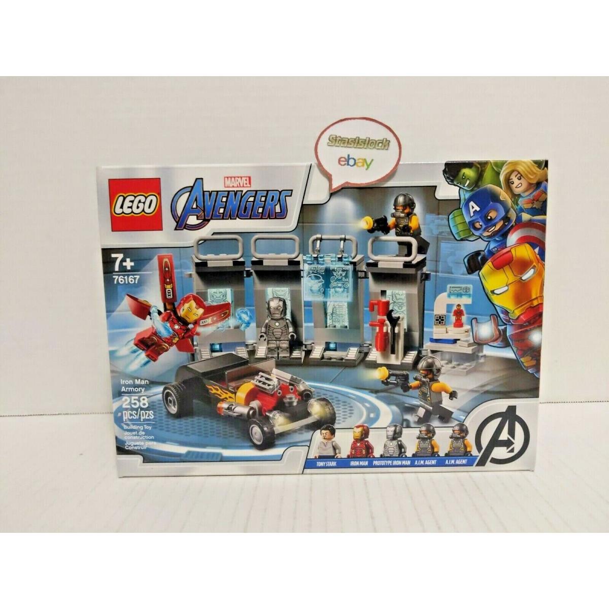 Lego Marvel Avengers Iron Man Armory 76167
