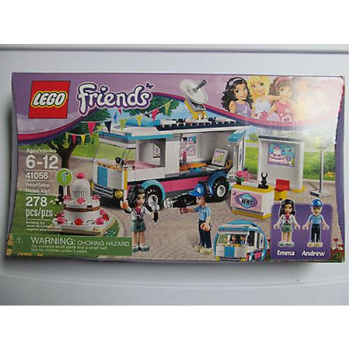 Lego Heartlake S Van 41056 Friends Emma Andrew Set