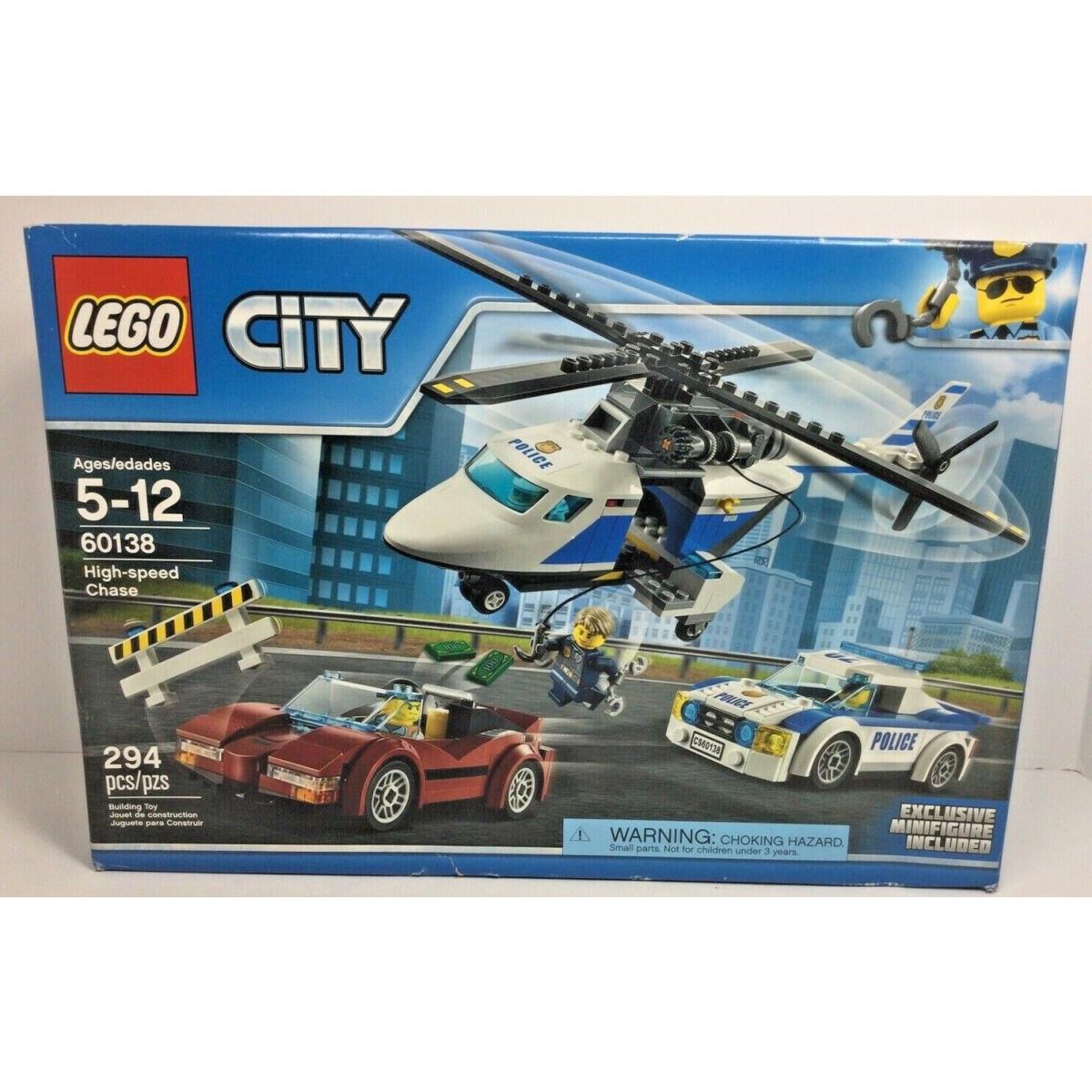 Lego City 60138 High-speed Chase Some Shelf Wear Nice Fast