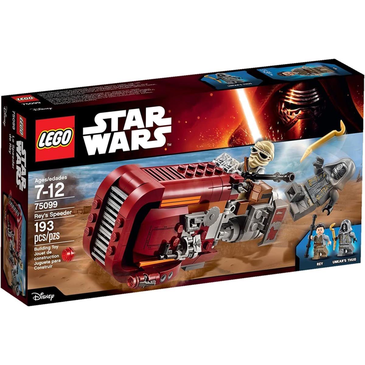 Lego 75088 Star Wars Rey`s Speeder Retired Set