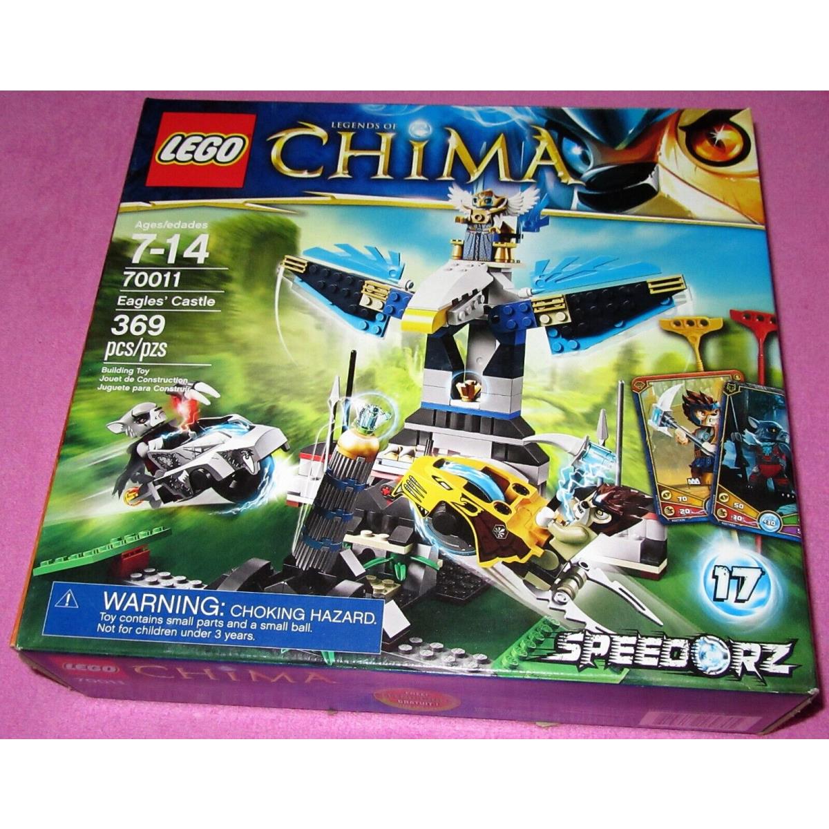 Lego 70011 Legends OF Chima Eagles` Castle Nisb Retired Lennox Worriz Ewald