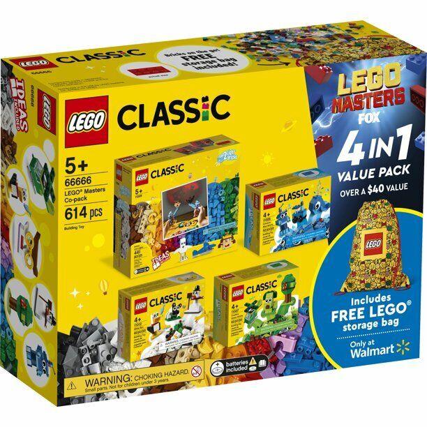 Lego Masters Co-pack Classic 4 in 1 Value Pack Exclusive 66666