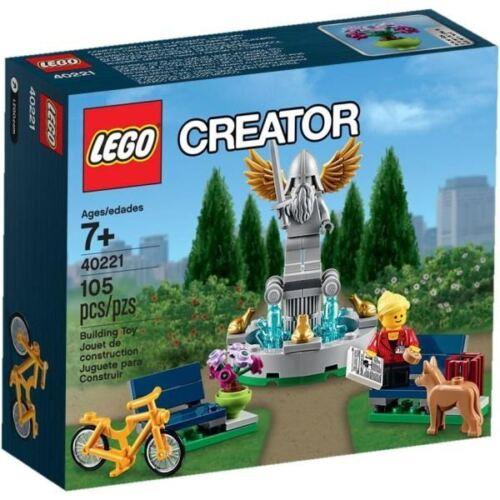 Lego Creator: Fountain - 105 Piece Building Set Lego 40221 Ages 7+