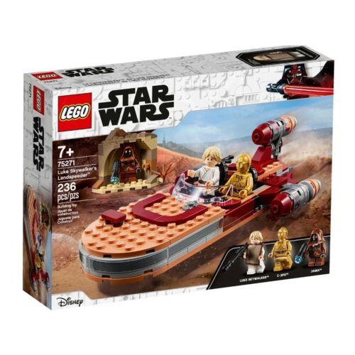 Lego 75271 Luke Skywalkers Landspeeder Retired Star Wars Great Gift