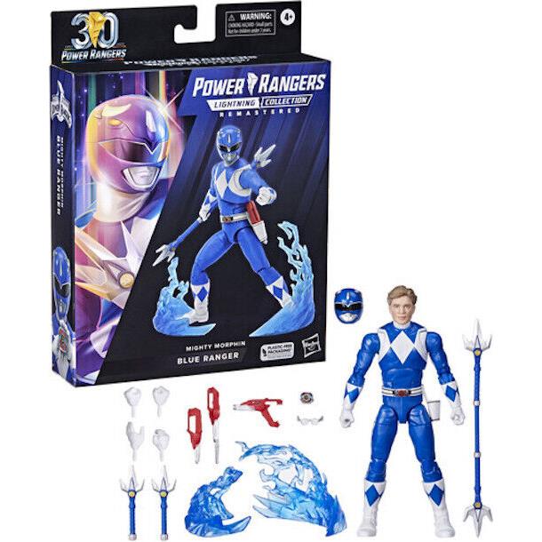 Power Rangers Lightning Collection Remastered Mighty Morphin Blue Action Figure