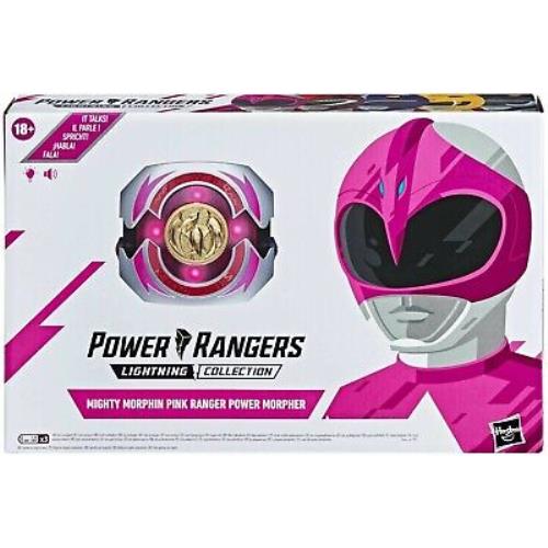 Lightning Collection Mighty Morphin Pink Ranger Power Morpher Roleplay Toy