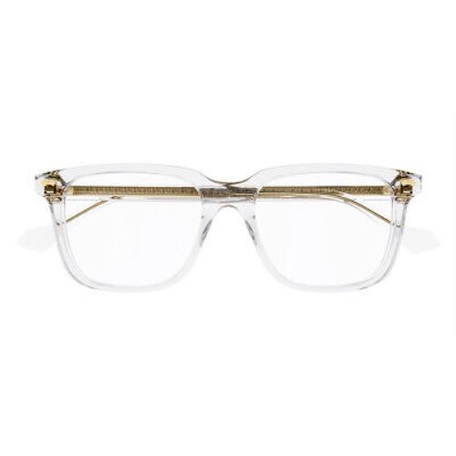 Gucci GG0737O Eyeglasses Men Crystal Square 53mm