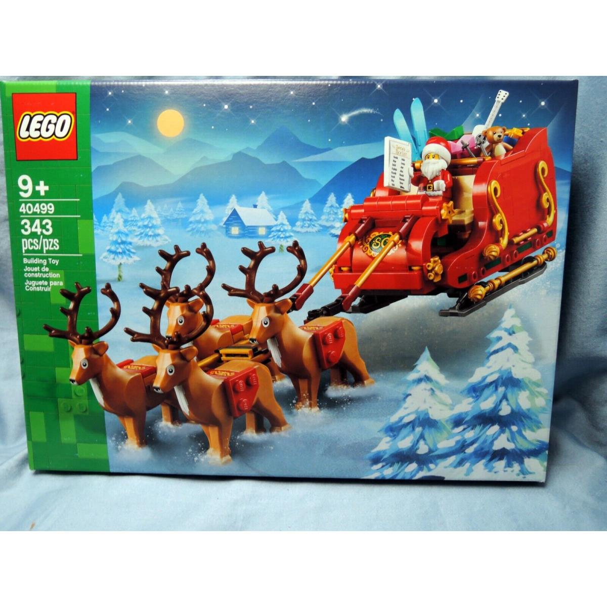 Lego 40499 Santa`s Sleigh Hard to Find Christmas Holiday Set