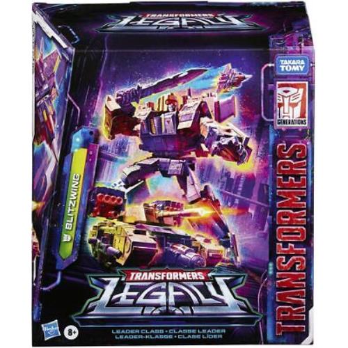 Transformers Generations Legacy Figure Leader Class Wave 2 Blitzwing IN Stock