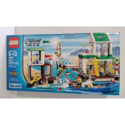 Lego City The Marina 4644 Beach and Ocean Set