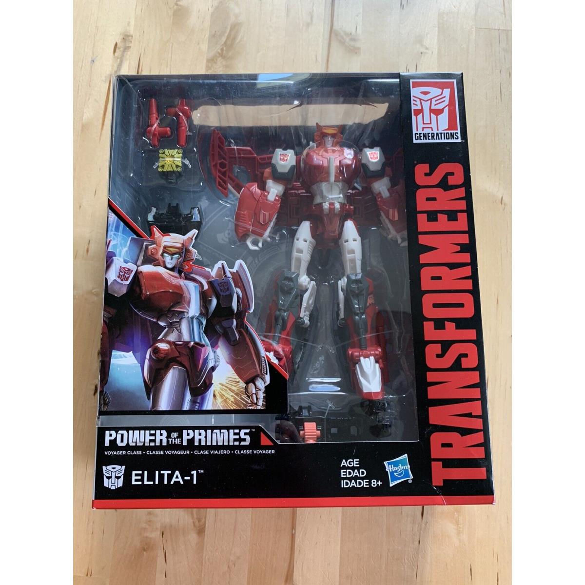 Generations Power of The Primes Voyager ELITA-1 Action Figure Toy Hasbro