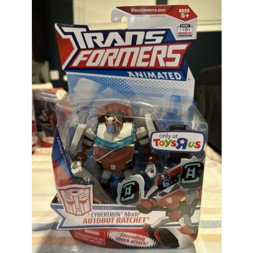 Hasbro Transformers Animated Cybertron Mode Autobot Ratchet Toys R Us Exclusive