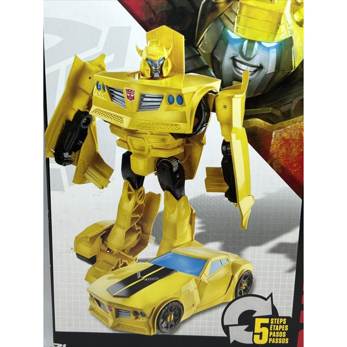 Transformers Generations Cyber Commander Bumblebee Action Figure Box