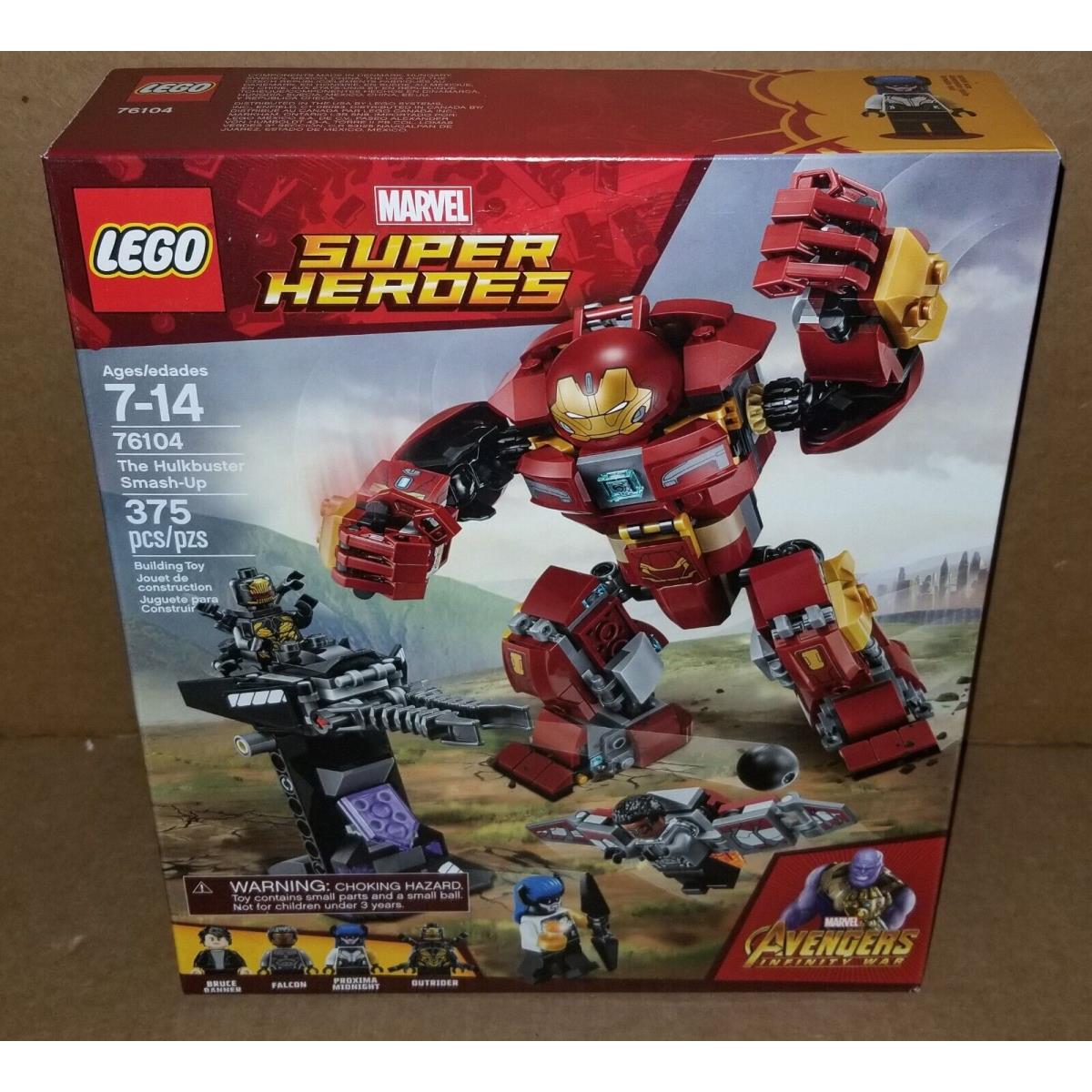 Lego Marvel Super Heroes The Hulkbuster Smash-up 76104