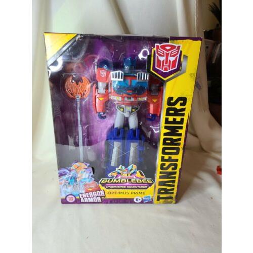 Hasbro Transformers Toys Cyberverse Ultimate Class Optimus Prime Action Figure
