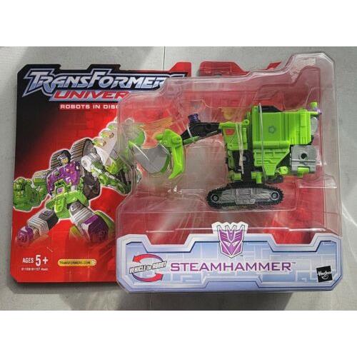 Hasbro Transformers Universe Robots IN Disguise Steamhammer Action Figure 2005 E80